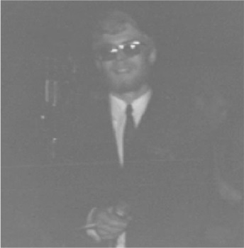 Frank Maibaum 1969 als Discjockey